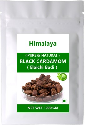 HIMALAYA Natural BLACK CARDAMOM ( Elaichi Badi ) 200 GM(200 g)