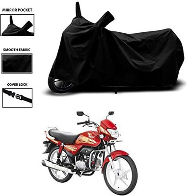KEDIT Two Wheeler Cover for Hero(HF Deluxe, Black)