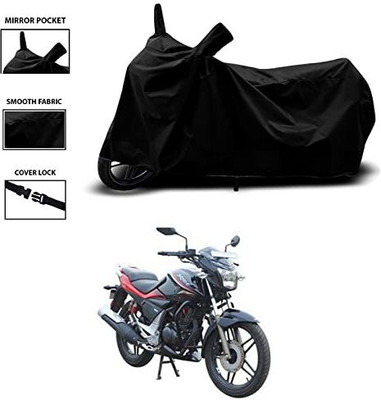 KEDIT Two Wheeler Cover for Hero(Xtreme Sports, Black)