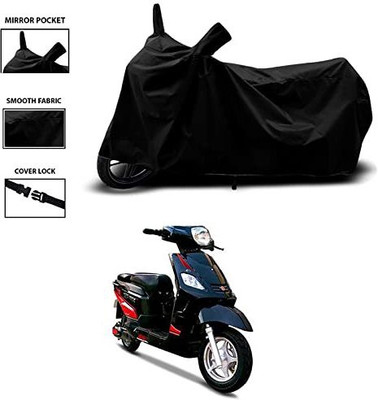 KEDIT Two Wheeler Cover for Hero(Electric E-Sprint, Black)