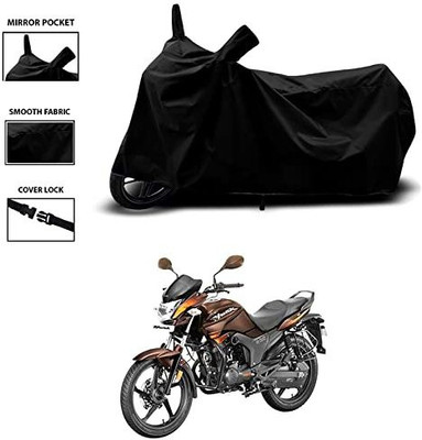 KEDIT Two Wheeler Cover for Hero(CBZ TYPE 1, Black)