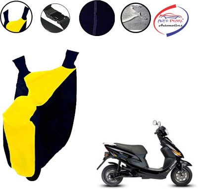 AUTO PEARL Two Wheeler Cover for Hero(Electric Cruz, Yellow, Blue)