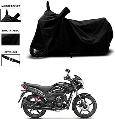 KEDIT Two Wheeler Cover for Hero(Passion Xpro, Black)