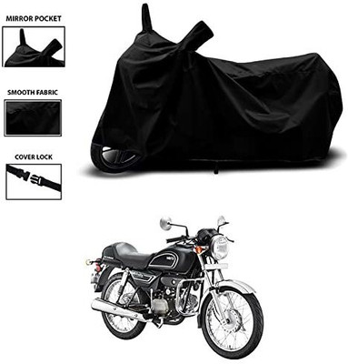 KEDIT Two Wheeler Cover for Hero(Splendor Pro Classic, Black)