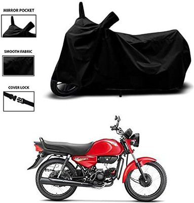 KEDIT Two Wheeler Cover for Hero(HF Dawn, Black)