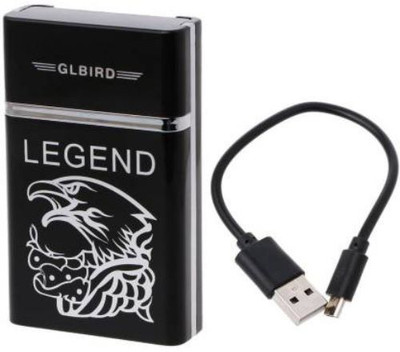 GUGGU OMU_477Y_GLBIRD Legend Lighter||Slide Cigarette Case|Electric Lighter OMU_477Y_GLBIRD Legend Lighter||Slide Cigarette Case|Electric Lighter Cigarette Lighter(Black)