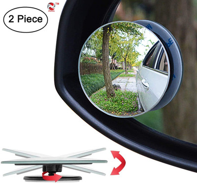 Fiable Manual Blind Spot Mirror For Universal For Car Amaze, Swift Dzire, CRV(Left, Right)