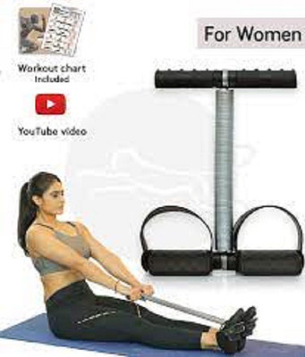 HACKERX Affective Tummy Trimmer with Double Spring Burn Calories Ab Exerciser Ab Exerciser(Black)