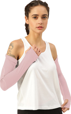 FREECULTR Bamboo Arm Sleeve For Men & Women(Free, Pink)