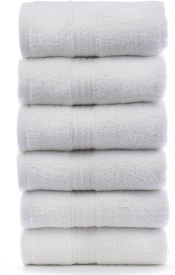 Onlinch Cotton 370 GSM Face, Hand, Sport Towel Set(Pack of 6)