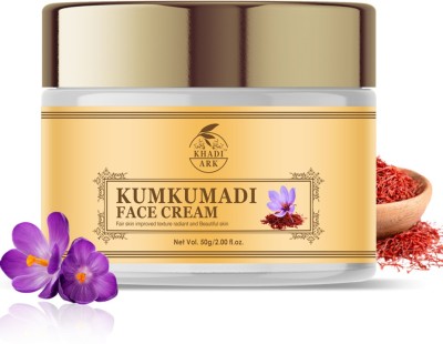 Khadi Ark Kumkumadi (Saffron) Face Cream (SPF 30) For Improve Skin Texture, Beautiful Skin(50 g)