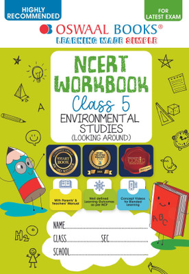Oswaal NCERT Workbook Environmental Studies (Looking Around) Class 5 (For Latest Exam)(Paperback, Oswaal Editorial Board)