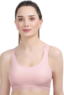 AMOUR SECRET Women Sports Lightly Padded Bra(Pink)