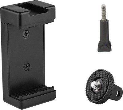 Hiffin Extension Arm Jaw Clamp Camera Mount(Black)