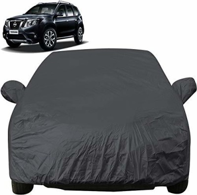 Autofact Car Cover For Nissan Terrano (With Mirror Pockets)(Grey, For 2013, 2014, 2015, 2016, 2017 Models)