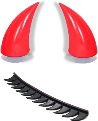 SRPHERE Helmet Mohawk for Bike(Red, Black)