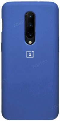 Dallao Back Cover for Oneplus 7T Pro Soft Matte Liquid Silicone TPU Shockproof Protection Silicon Case(Blue, Shock Proof, Silicon, Pack of: 1)