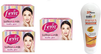 Fem BLEACH 3 PC EACH OF 40 GM AND(4 Items in the set)