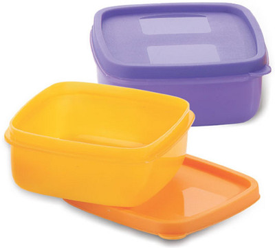 Pass Pass Plastic Grocery Container  - 100 ml(Pack of 2, Multicolor)