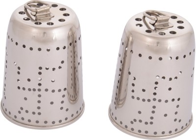 rushabh collections Stainless Steel (Pack of 2) Hanging Diya(Height: 5 inch)