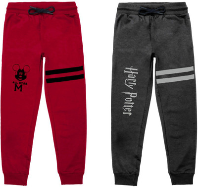 Kaff Track Pant For Boys(Red, Pack of 1)
