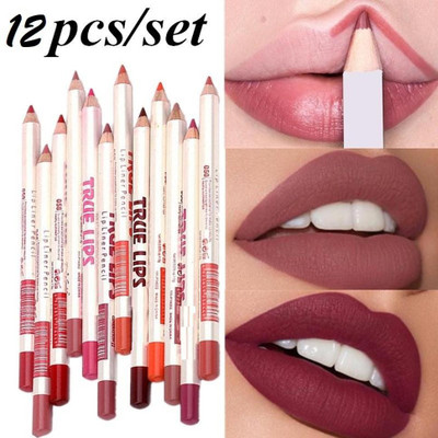 Herrlich Matte Creamy True Lip Liner Pencils(Multicolored)