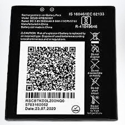 SANNO WORLD Mobile Battery For  Jio KeypadF61F F20 F30C F41T F61 F81F F81E F50Y F120B F91M F101K F200 F220B AE0F Jio phone model F61F F20 F30C F61 F81F F81E F50Y F120B F91M F101K F200 F220B