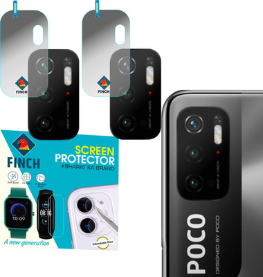 FINCH Back Camera Lens Glass Protector for POCO M3 PRO, POCO M3 PRO 5G(Pack of: 2)