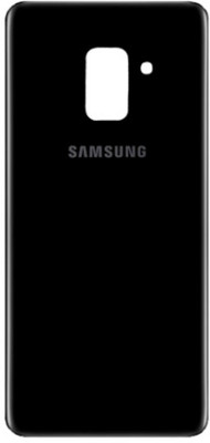 STARQ Samsung Samsung Galaxy A8 Plus(Glass)/Samsung Galaxy A8+(Glass) Back Panel(Black)