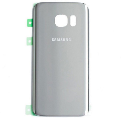 Srewingt Samsung S7 EDGE(Glass) Back Panel(Silver Titanium)