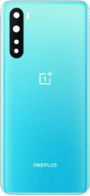 Srewingt OnePlus Nord(Glass) Back Panel(Blue Marble)