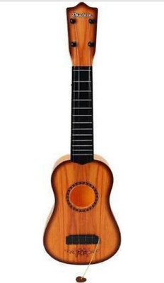 RIGHT SEARCH MUSICAL GUITAR TOY SET FOR KIDS-004(Brown)
