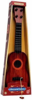 RIGHT SEARCH MUSICAL GUITAR TOY SET FOR KIDS-002(Brown)
