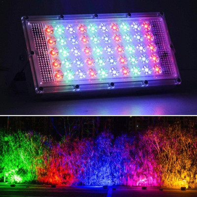 shyaamji RGB BRICK LED MANLITE_2 Flood Light Outdoor Lamp(Multicolor)