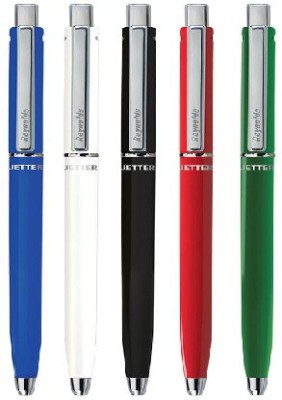 Reynolds Jetter Classic Ball Pen(Pack of 10, Ink Color - Blue)