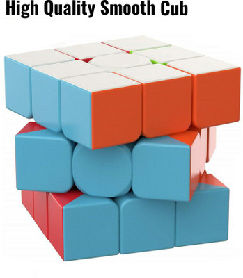 FORSIKHA Magic Cube Learning Toy Puzzle Brainteaser Toy for increase skillIQ level Jigsaw(1 Pieces)