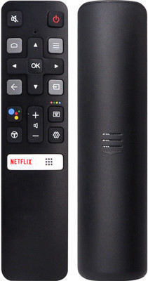 Ehop Compatible Remote Control with Voice Control For  TV FMR1 FMR2 FLR1 FUR5 FUR7 TCL Remote Controller(Black)