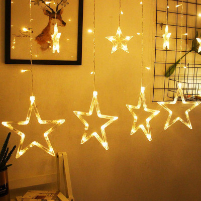 Misaki 138 LEDs 3.05 m Yellow Flickering Star Rice Lights(Pack of 1)
