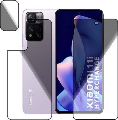 PONDRIK Front and Back Screen Guard for XIAOMI 11i(Pack of 3)