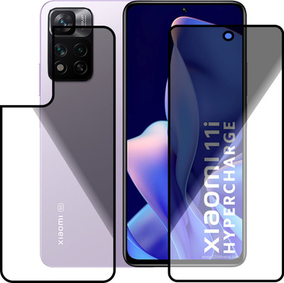 PONDRIK Front and Back Screen Guard for XIAOMI 11i(Pack of 2)