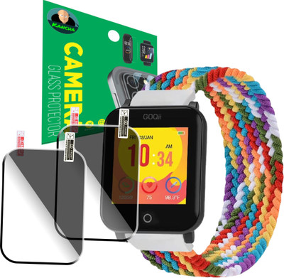 KANCHA Screen Guard for GOQII SMART VITAL JUNIOR WATCH(Pack of 2)