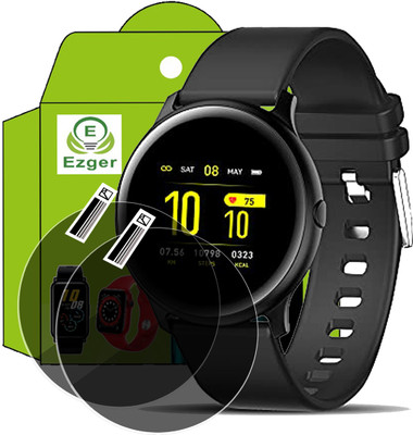EZGER Screen Guard for GIONEE STYLFIT GSW7 SMART WATCH SCREEN GUARD(Pack of 2)
