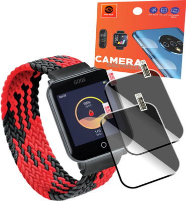 Olonga Screen Guard for GOQII SMART VITAL Jnr. WATCH(Pack of 2)