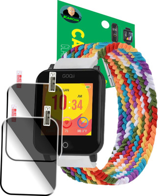 KANCHA Screen Guard for GOQII SMART VITAL JUNIOR WATCH(Pack of 2)