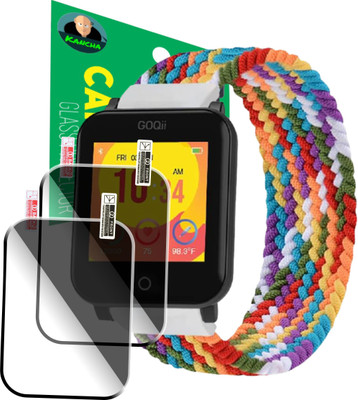 KANCHA Screen Guard for GOQII SMART VITAL JUNIOR WATCH(Pack of 2)