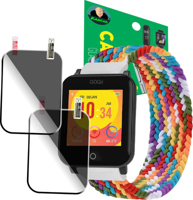 KANCHA Screen Guard for GOQII SMART VITAL JUNIOR WATCH(Pack of 2)