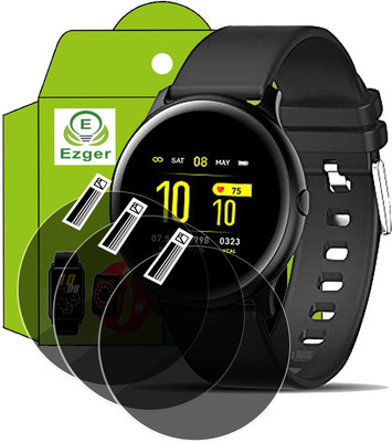 EZGER Screen Guard for GIONEE STYLFIT GSW7 SMART WATCH SCREEN GUARD(Pack of 3)