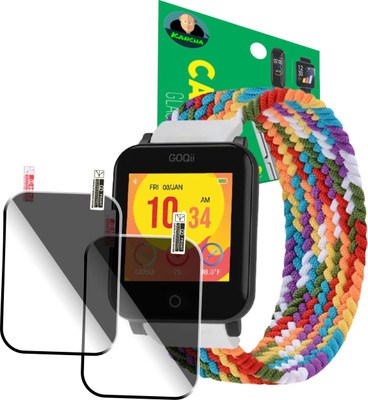 KANCHA Screen Guard for GOQII SMART VITAL JUNIOR WATCH(Pack of 2)