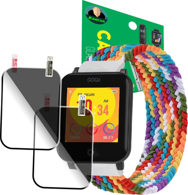 KANCHA Screen Guard for GOQII SMART VITAL JUNIOR WATCH(Pack of 2)