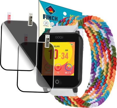 FINCH Screen Guard for GOQII SMART VITAL JUNIOR(Pack of 2)